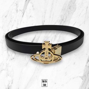 *NEW* Vivienne Westwood Leather Orb Belt ALL SIZES